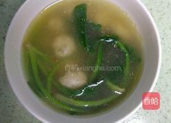 鱼丸菠菜汤的做法图解8