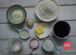 Milk Purple Sweet Potato Toast Recipe Illustration 1