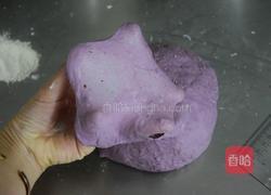 奶香紫薯吐司的做法图解5