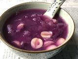 紫薯银耳莲子羹的做法[图]