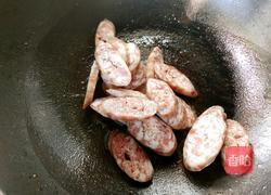 蒜薹炒腊肠的做法图解3
