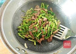 蒜苔炒肉的做法图解6