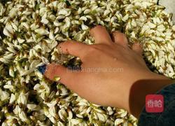 凉拌洋槐花的做法图解2