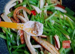 熏干炒香芹的做法图解9