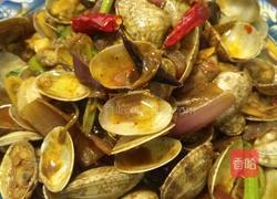 爆炒花蛤的做法图解3
