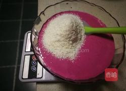 火龙果椰香糯米糕的做法图解8