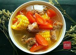 番茄胡萝卜玉米风干排骨汤（电饭煲版）的做法图解16
