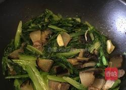 腊肉炒油麦菜的做法图解3