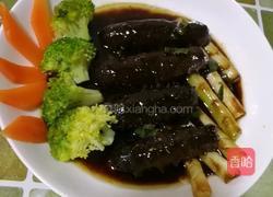 葱爆海参的做法图解10