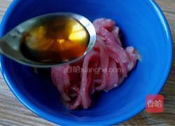 肉丝炒蒜苔的做法图解3