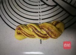 南瓜豆沙椰蓉卷的做法图解15