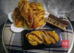 南瓜豆沙椰蓉卷的做法图解18