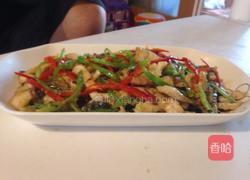 椒丝草鱼的做法图解6