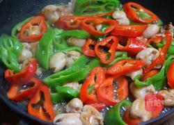 双椒炒肥肠的做法图解6