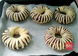 豆沙面包圈的做法图解12