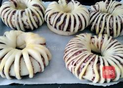 豆沙面包圈的做法图解13