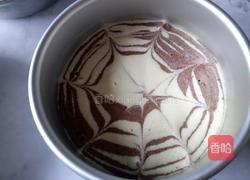 六寸斑马纹戚风蛋糕的做法图解22