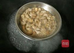 自制小米瘦肉鸡蛋蒸面的做法图解4