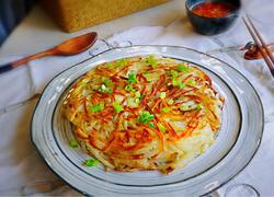 葱香土豆丝饼