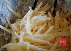 葱香土豆丝饼的做法图解3