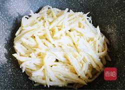 葱香土豆丝饼的做法图解6
