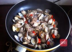葱爆花蛤的做法图解6