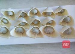 荠菜猪肉馄饨的做法图解11