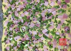 沙拉彩色肉松面包的做法图解8