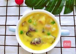 宝宝土豆紫薯玉米羹的做法图解8