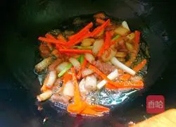 Illustration of home-style fried noodles 3