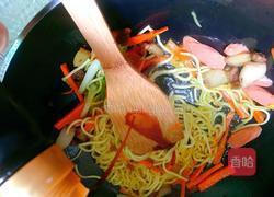 家常炒面的做法图解6