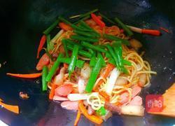 家常炒面的做法图解8