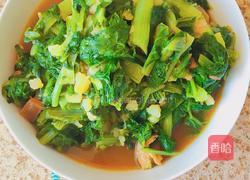 腌猪肉烩小白菜的做法图解14