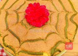 抹茶拉花戚风蛋糕的做法图解23