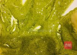 抹茶拉花戚风蛋糕的做法图解9