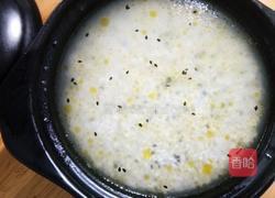 砂锅黑芝麻饭的做法图解1
