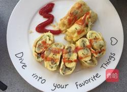 虾仁蛋卷的做法图解8