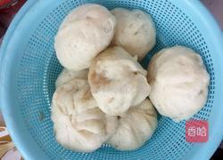 猪肉葱花大蒸包的做法图解6