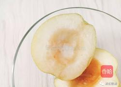 怀孕汤谱 安神梨甑汤辗转难眠来一碗的做法图解3