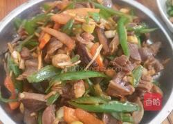 青椒香菇鸡胗的做法图解5