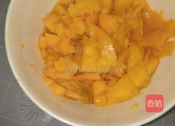 芒果三色豆烧仙草奶茶的做法图解4