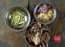 香茅咖喱焗蟹的做法图解1