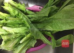 炝炒青菜的做法图解1