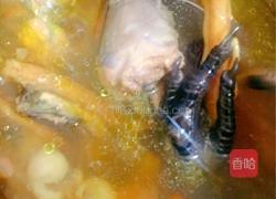 山茶油炖黑鸡汤的做法图解8