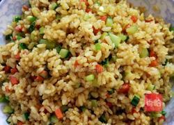 咖喱炒饭的做法图解4