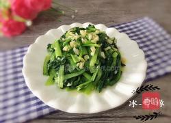 清炒油菜的做法图解1