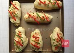 葱香辣味面包卷的做法图解10