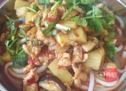 麻辣鸡丁米线的做法图解8