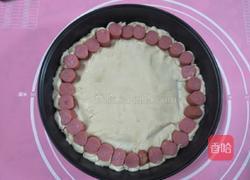 火腿虾仁披萨的做法图解11