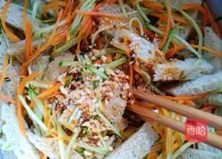 Illustration of how to make cold gluten 7